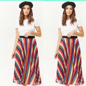 Rainbow Midi Skirt